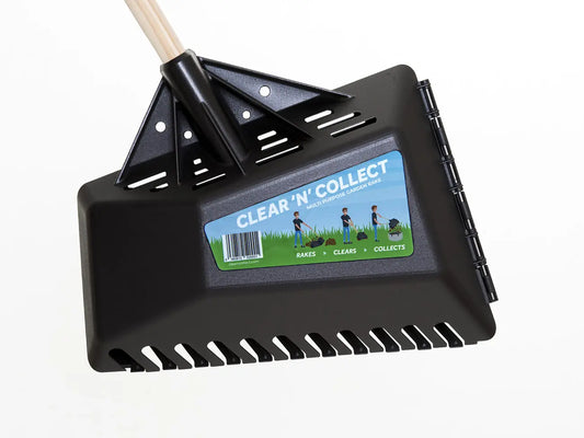 Different Uses For Our Clear ‘N’ Collect Rake -The Best Garden Multi Tool
