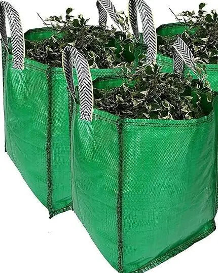 Paquet de 2 grands sacs à déchets de jardin robustes