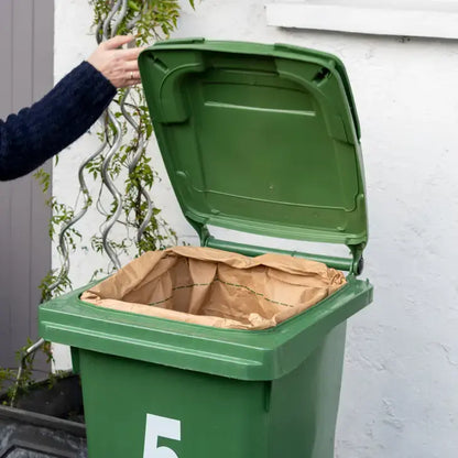 Kompostierbare Müllbeutel für Mülltonnen